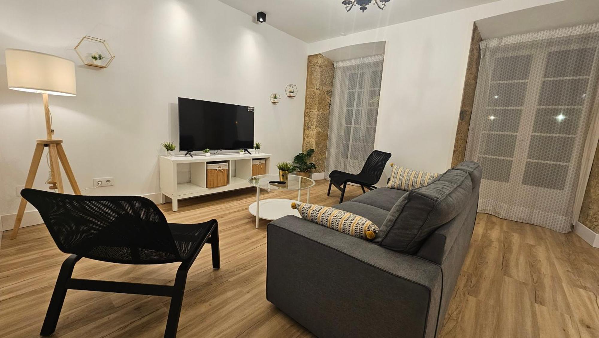 Apartamentos En El Centro - Plaza De Amboage - Wifi Ferrol Exterior foto